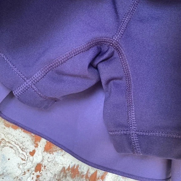 Nike Purple Dri Fit Pleated Tennis Skort - Picture 9 of 10